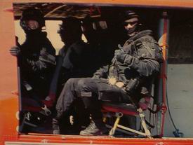 ERT cross training with the Coast Guard